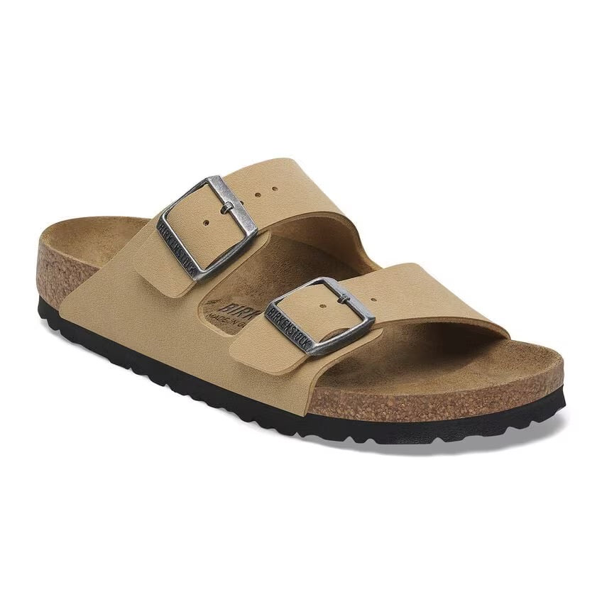 Birkenstock 1029170 Arizona Birko-Flor Birkibuc Latte Cream