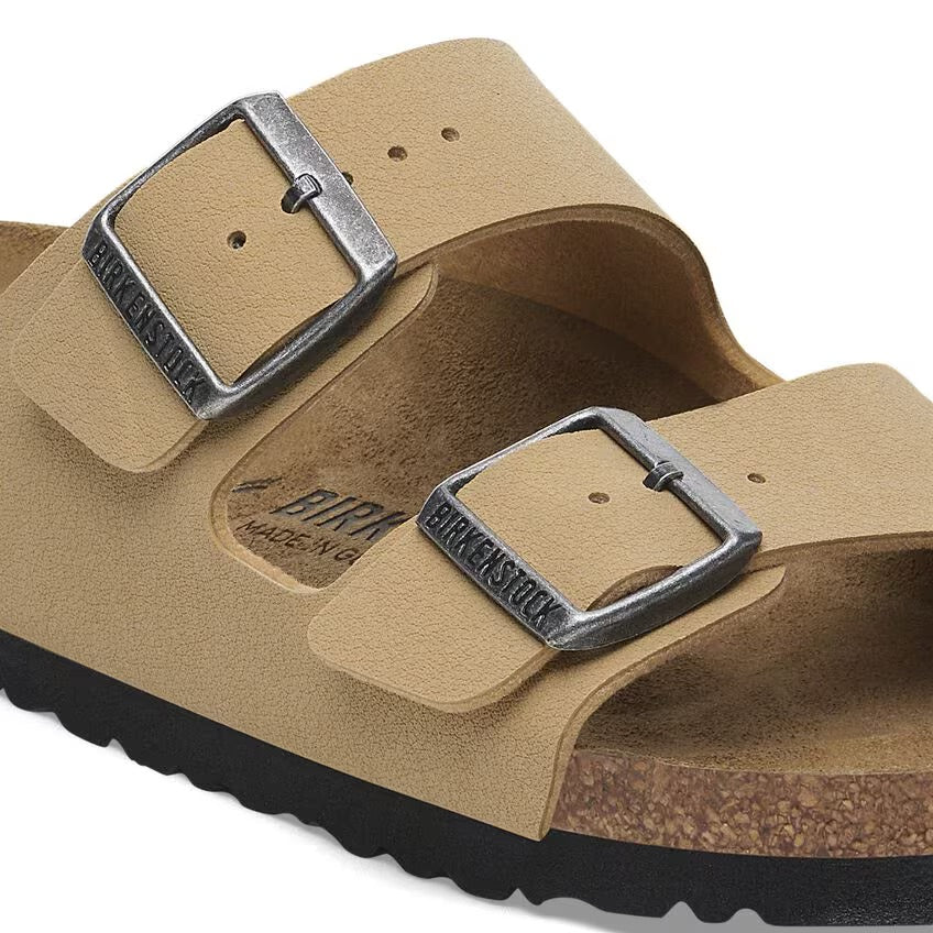 Birkenstock 1029170 Arizona Birko-Flor Birkibuc Latte Cream