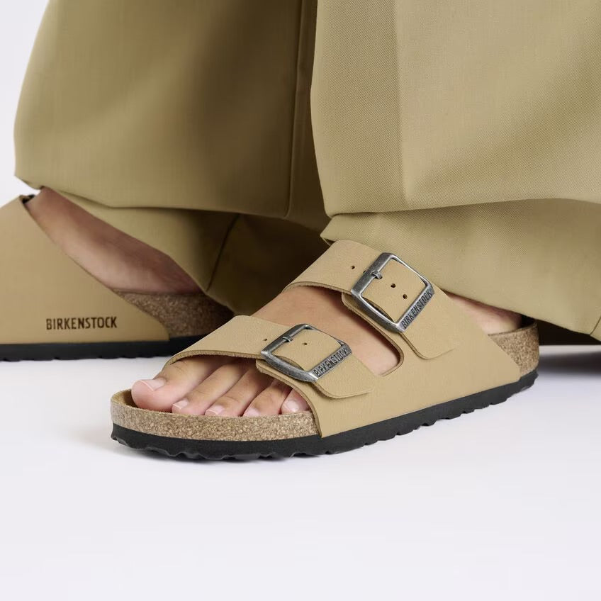 Birkenstock 1029170 Arizona Birko-Flor Birkibuc Latte Cream