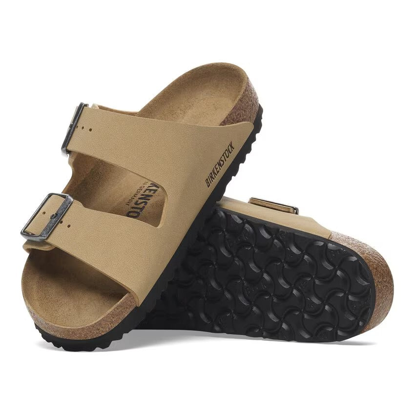 Birkenstock 1029170 Arizona Birko-Flor Birkibuc Latte Cream