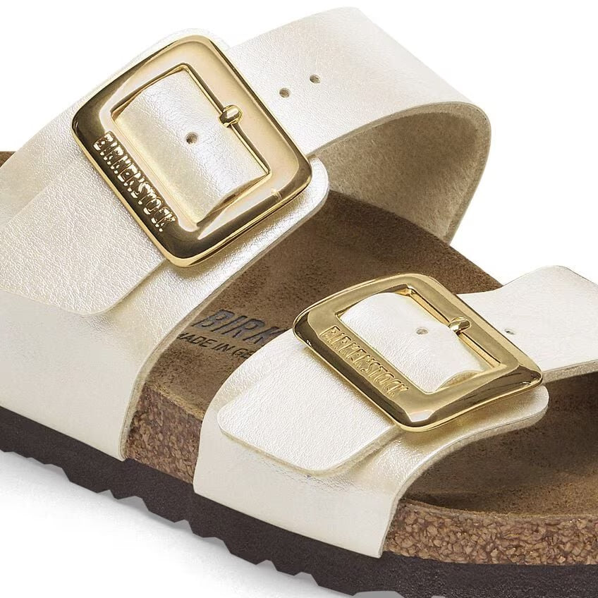 Birkenstock 1029463 Sydney Birko-Flor Graceful Pearl White