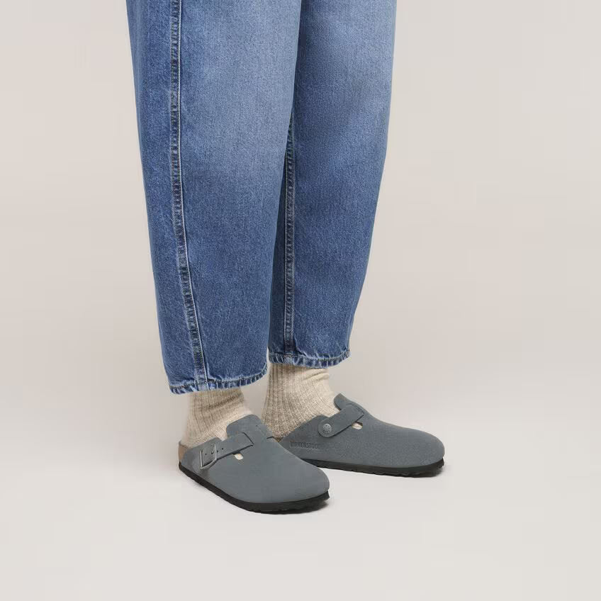 Birkenstock 1030870 Boston SFB Basalt Gray