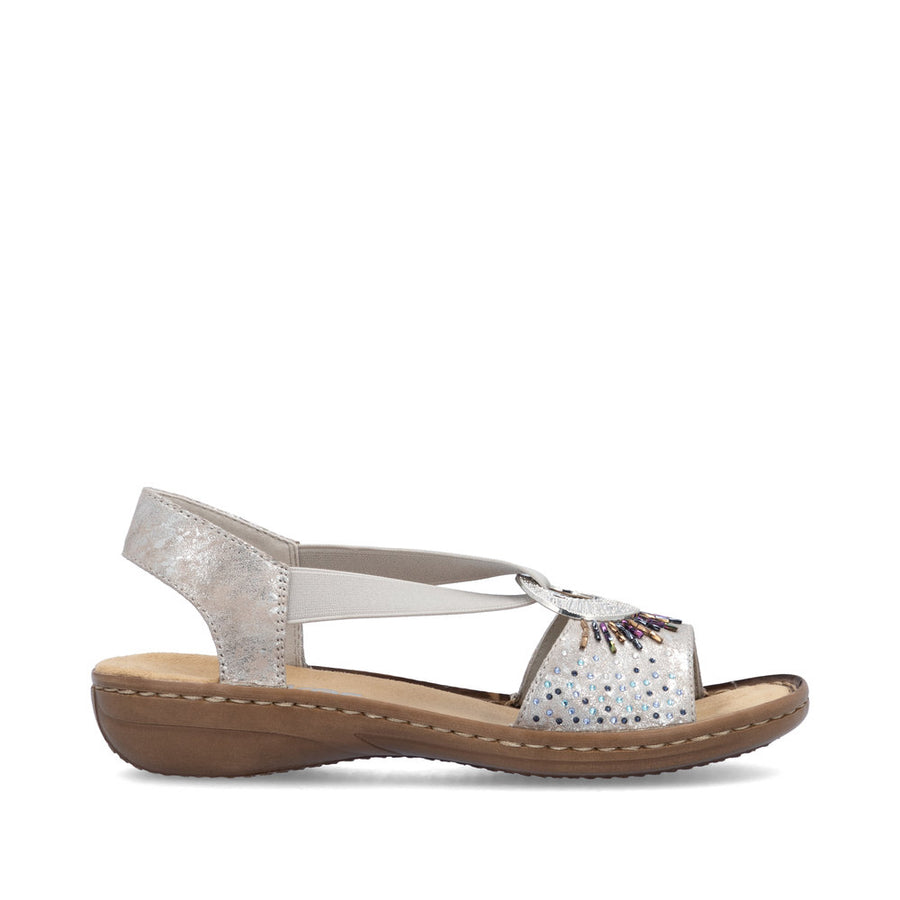 Rieker 60880 90 Rose Metallic