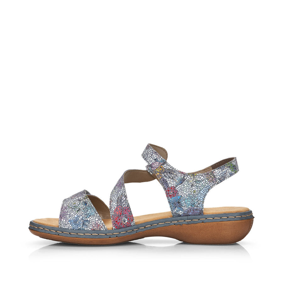 Rieker 659C7 90 Blue Multi