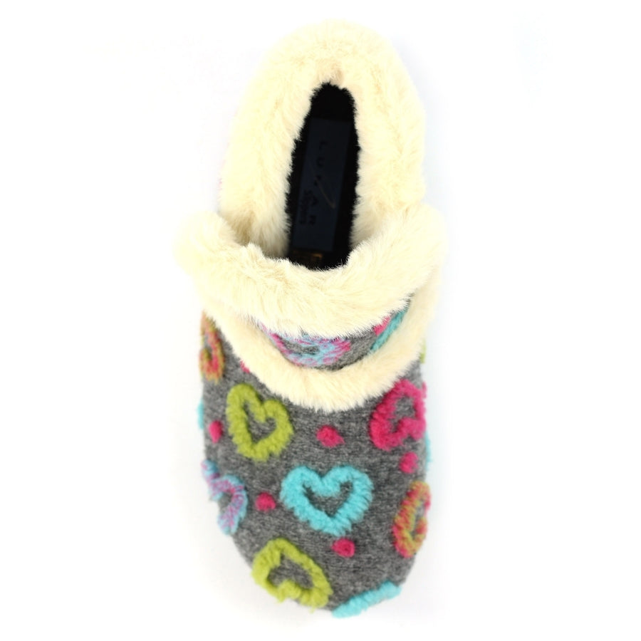 Lunar KLA234 GR Angel Grey Boot Slipper