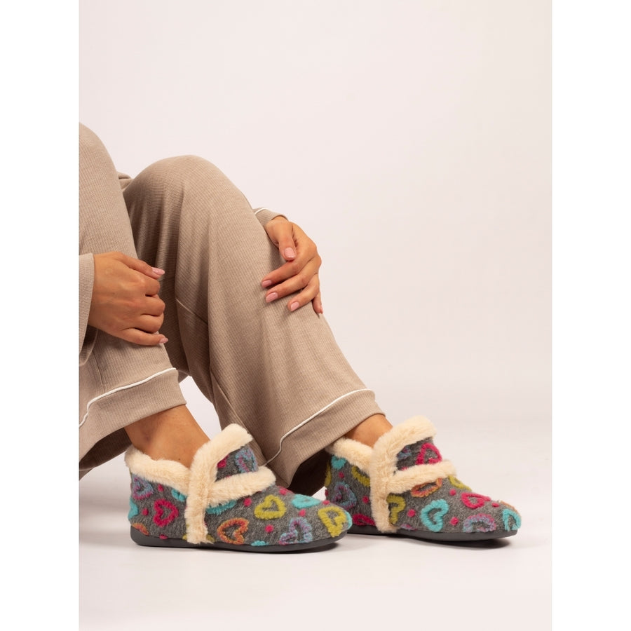Lunar KLA234 GR Angel Grey Boot Slipper