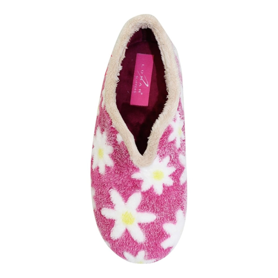 Lunar KLA021 PK Daisy Pink Slipper