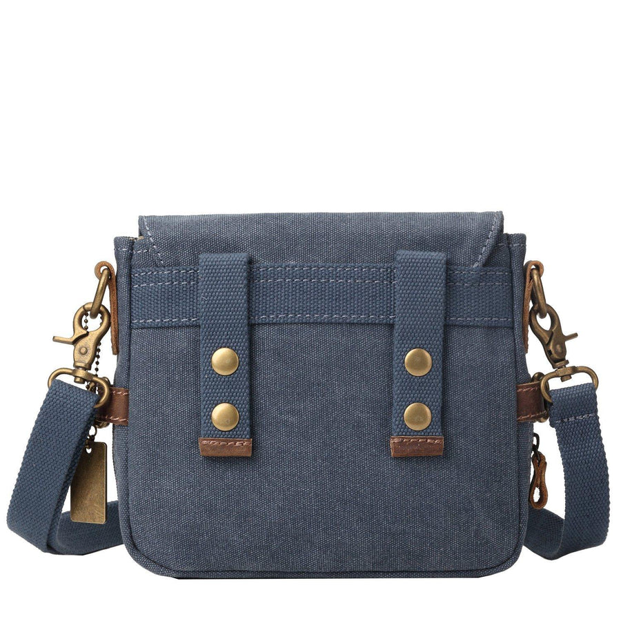 Troop London TRP0111 Across Body Bag in Blue