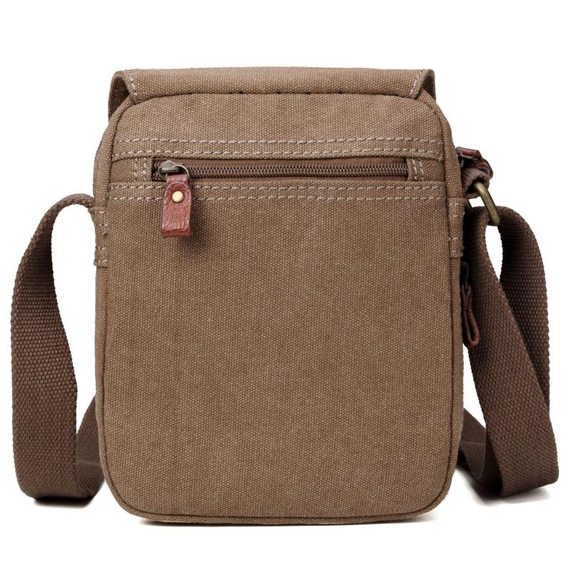 Troop London TRP0220 Across Body Bag in Brown
