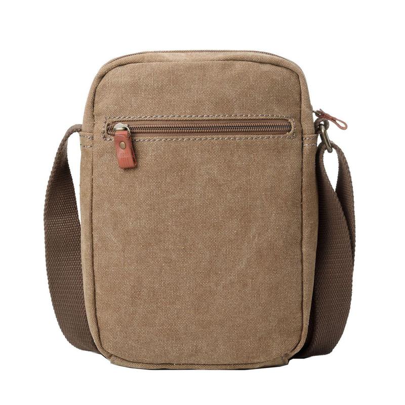 Troop London TRP0370 Across Body Bag in Brown