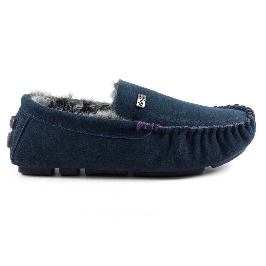 Lunar KMD014 Percy II Navy Suede
