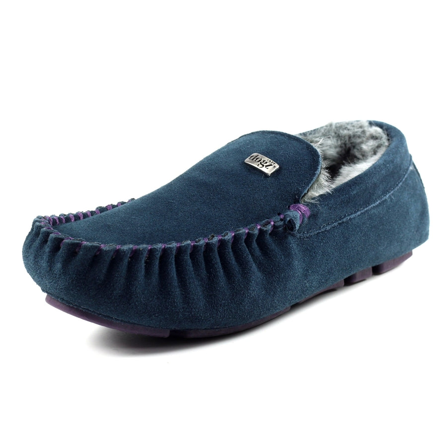 Lunar KMD014 Percy II Navy Suede