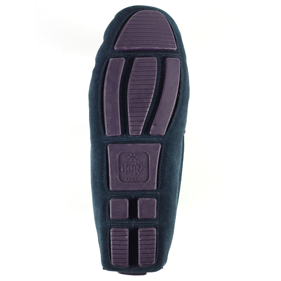 Lunar KMD014 Percy II Navy Suede